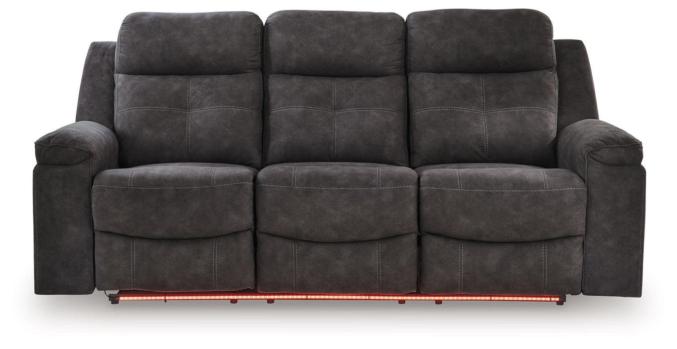 Brysonview - Reclining Sofa - Charcoal