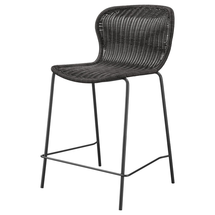 Mckinley - Counter Chair (Set of 2) Seat - Brown