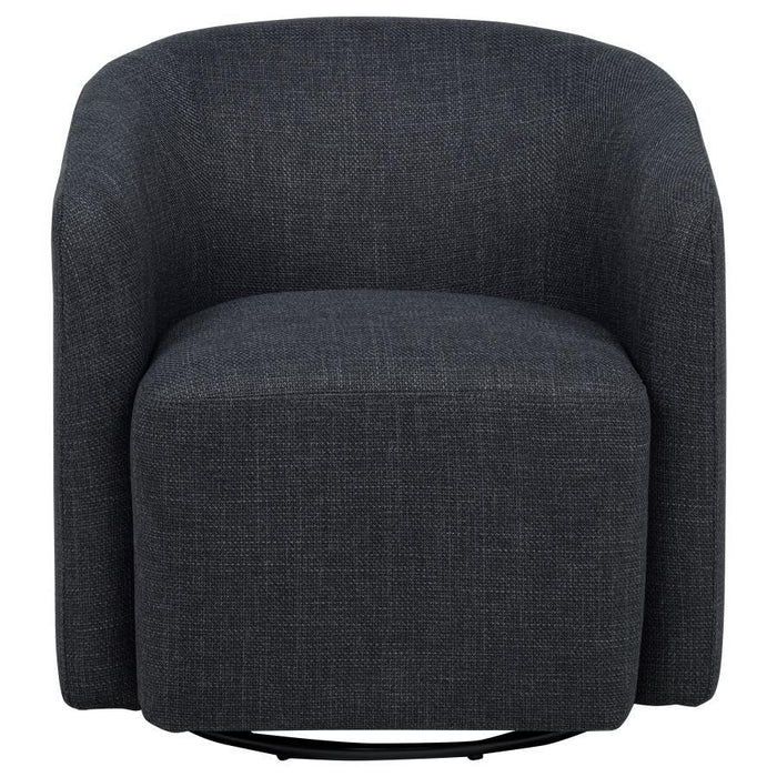 Mossbrook - Fabric Upholstered Swivel Accent Chair