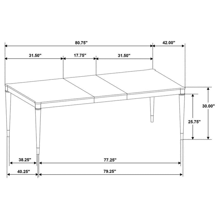Reseda - Rectangular Dining Set