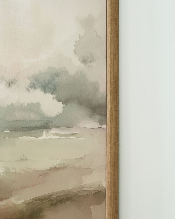 Vallus - Wall Art - Blush / Green / Gray