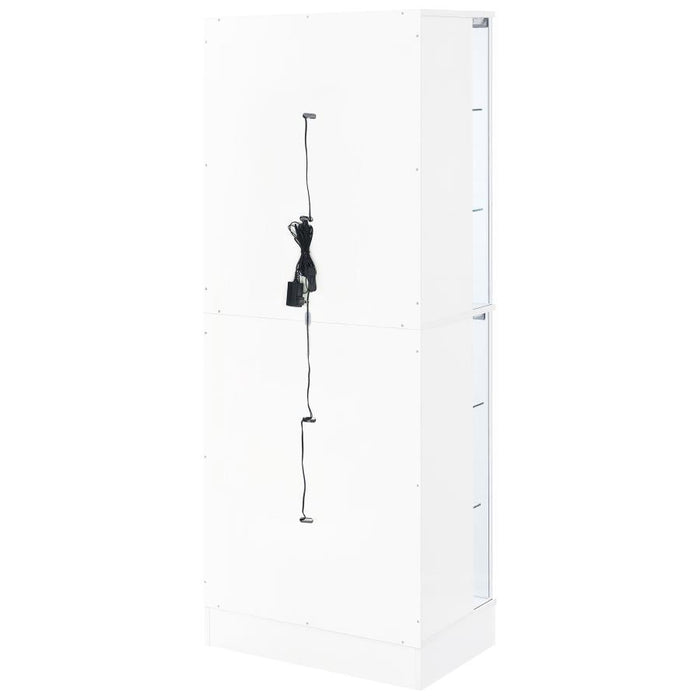 Cabra - 4-door LED Curio Display Cabinet