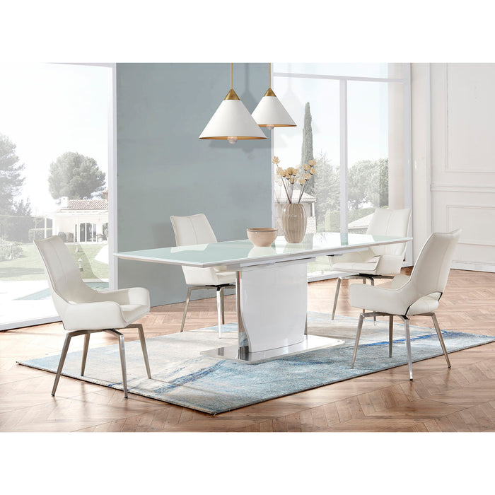 Audi - Dining Table - White