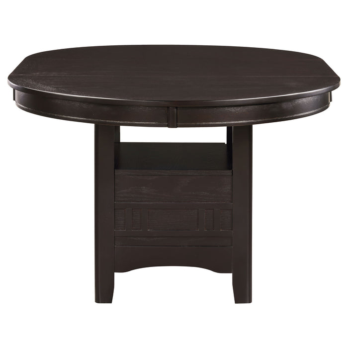 Illkirch - Oval Extension Leaf Dining Table With Expandable Surface - Espresso