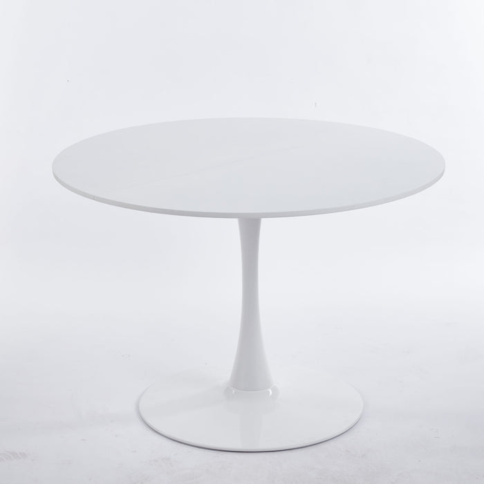 Tulip Dining Table For 4 - 6 People - White