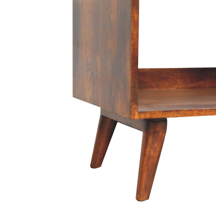 Open Top Media Unit - Brown