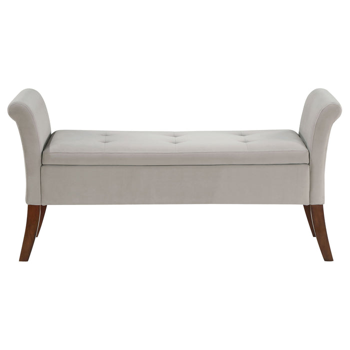Pasley - Rolled Arm Storage Bench
