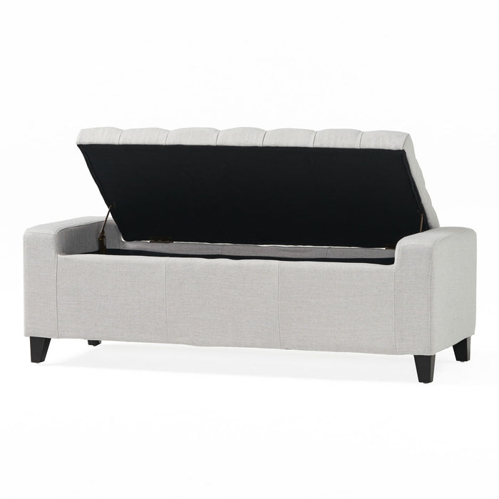 Guernsey - Ottoman Storage With Tufted Top
