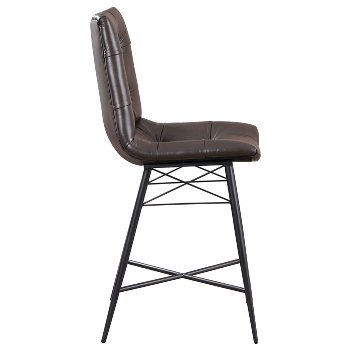 Counter Height Stools & Padded Seat (Set of 2)
