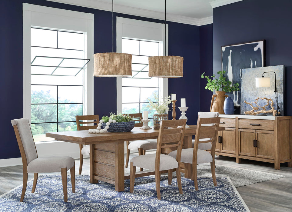 Plum Creek - Extendable Trestle Dining Table