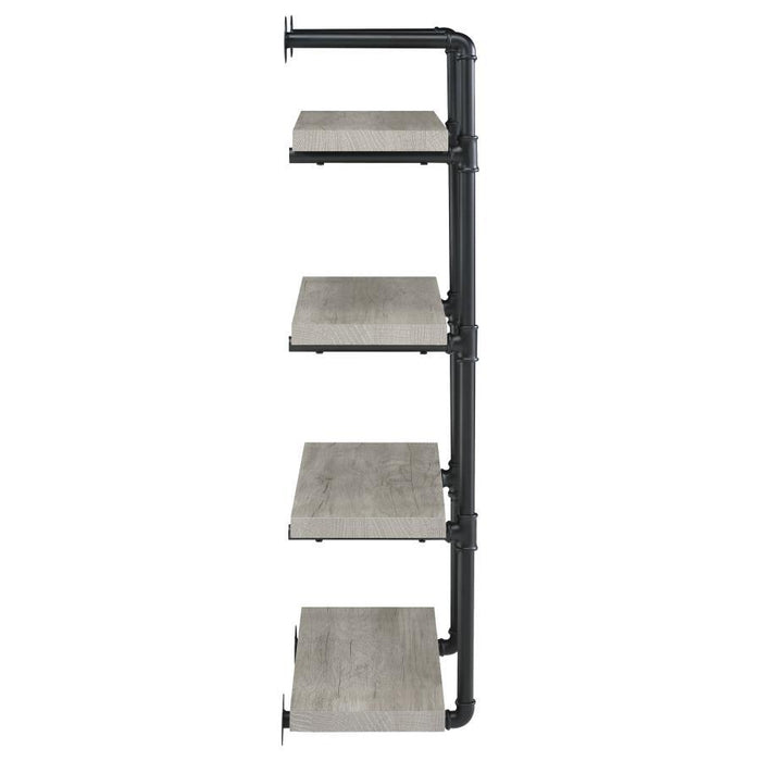 Elmcrest - 4-Shelf Wall Bookshelf