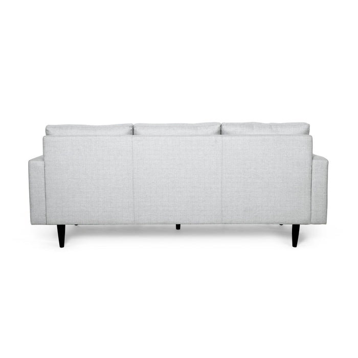 Jenny - Contemporary Tufted Fabric 3 Seater Sofa