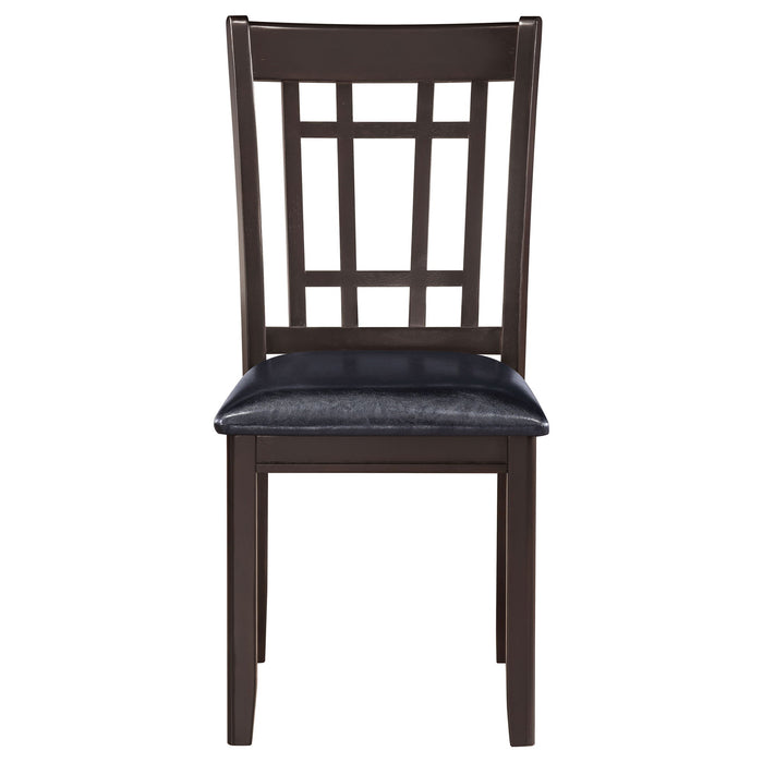 Lattice Back Side Chairs (Set of 2)