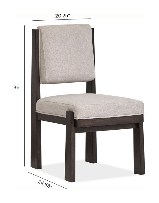 Tauren - Upholstered Side Chair (Set of 2) - Coffee Bean