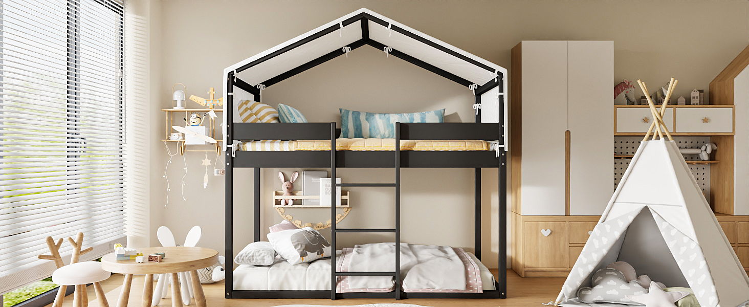 Bunk Bed With Tent