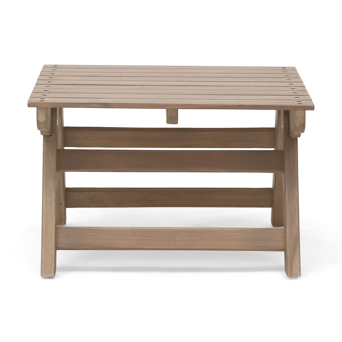 Sedona - Outdoor Side Table With Open Slat Design