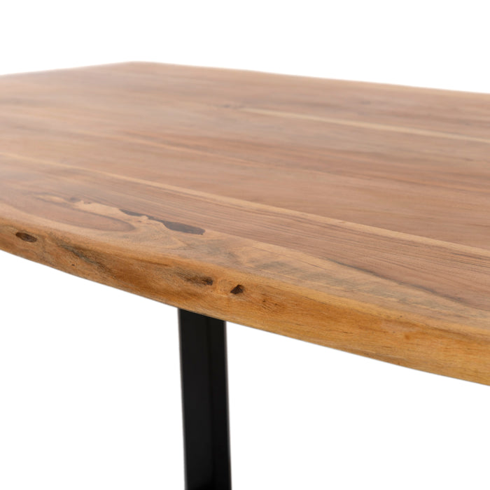 Live Edge Solid Wood Dining Table