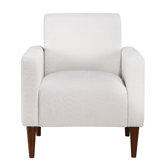 Caius - Arm Chair - White