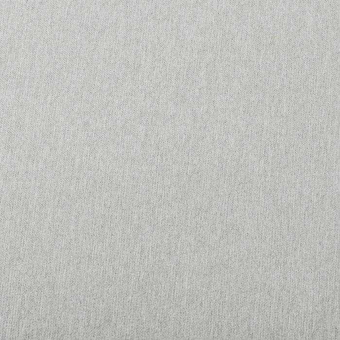 Outdoor Dining Set Acacia Wood Table With 6 Rattan Iron Chairs - Black / Natural / Gray