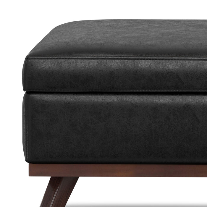 Owen - Multifunctional Square Coffee Table Storage Ottoman