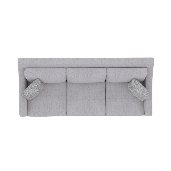 Sofa With Casual Accent - Gray