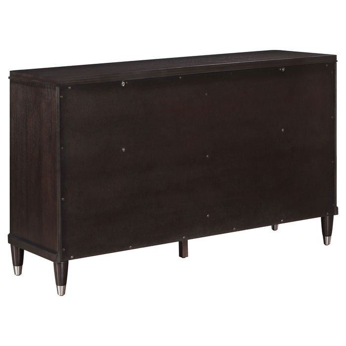 Niguel - 6 Drawer Dresser - Brown