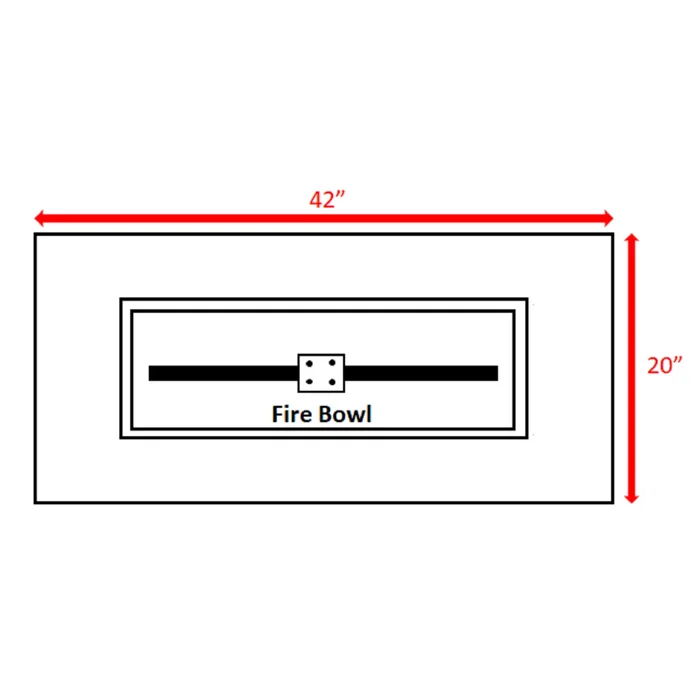 Propane Outdoor Fire Pit Table