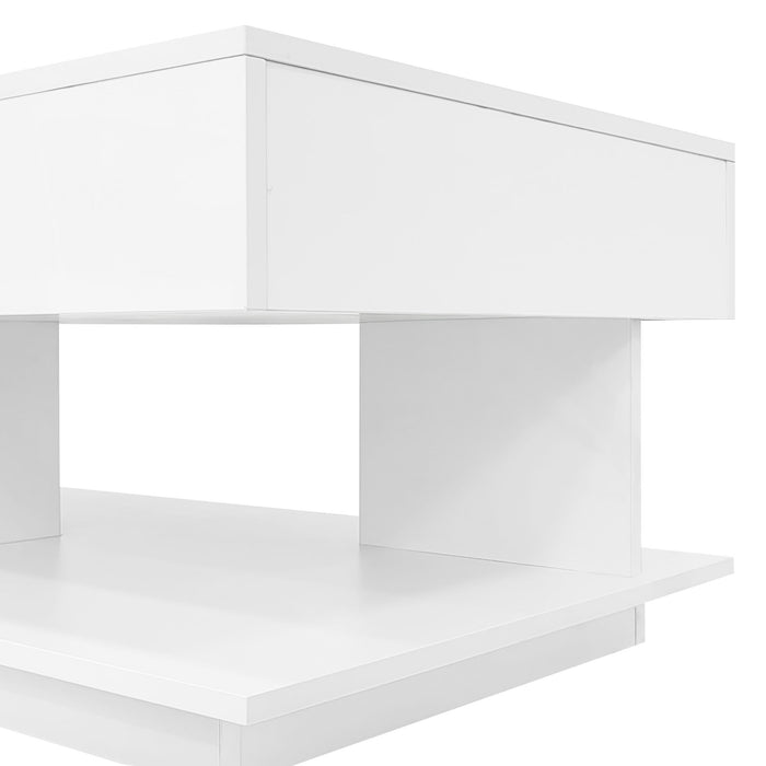 Multifunctional Adjustable Coffee Table With Hidden Storage Space For Living Room