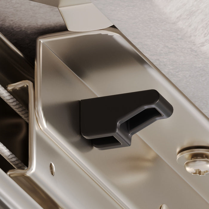 Modern Extendable Dining Table Set With Soft Padded Armless Chairs