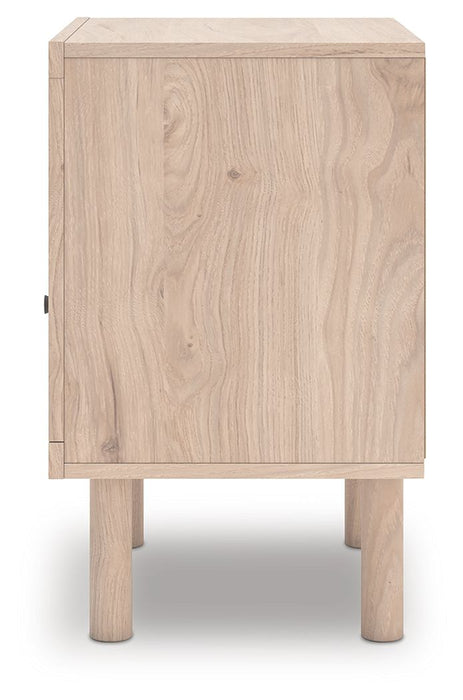 Arloster - One Drawer Night Stand - Tan
