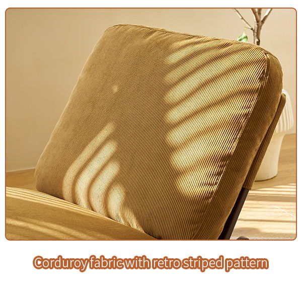 Comfortable High-Quality Upholstery Glider Rocking Chair