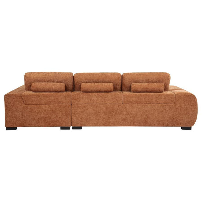 Octavia - Fabric Upholstered Sectional Chaise Sofa
