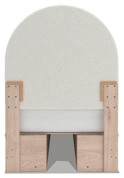 Arloster - Upholstered Panel Bed
