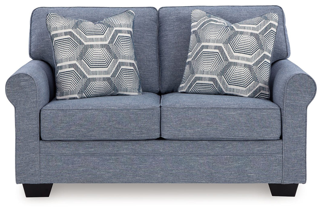 Carissa Manor - Loveseat - Denim