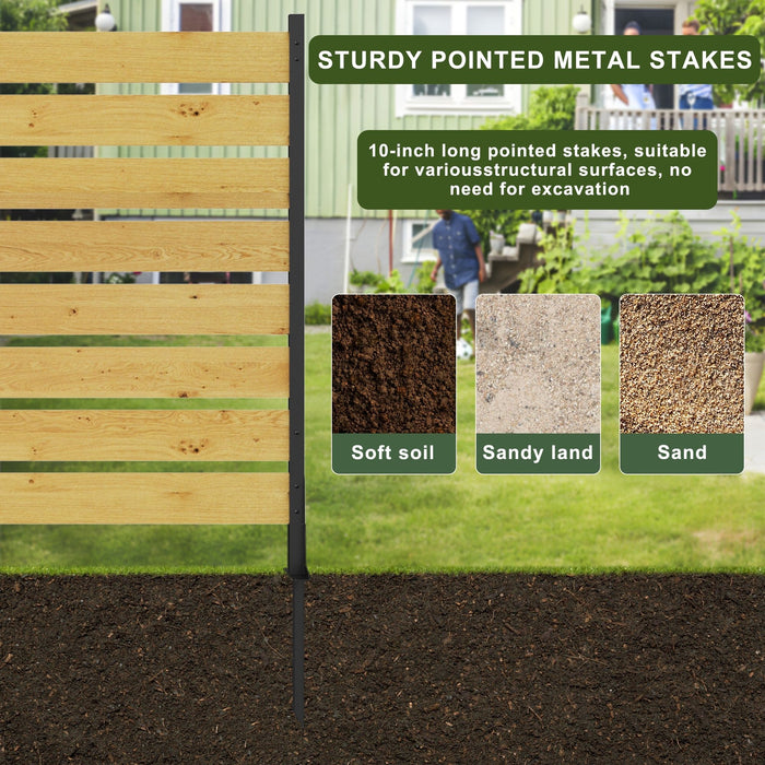 Outdoor Privacy Screen For Pool And Equipment Enclosures