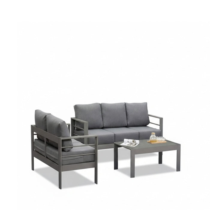 Outdoor Patio Set, All-Weather With Thick Cushions