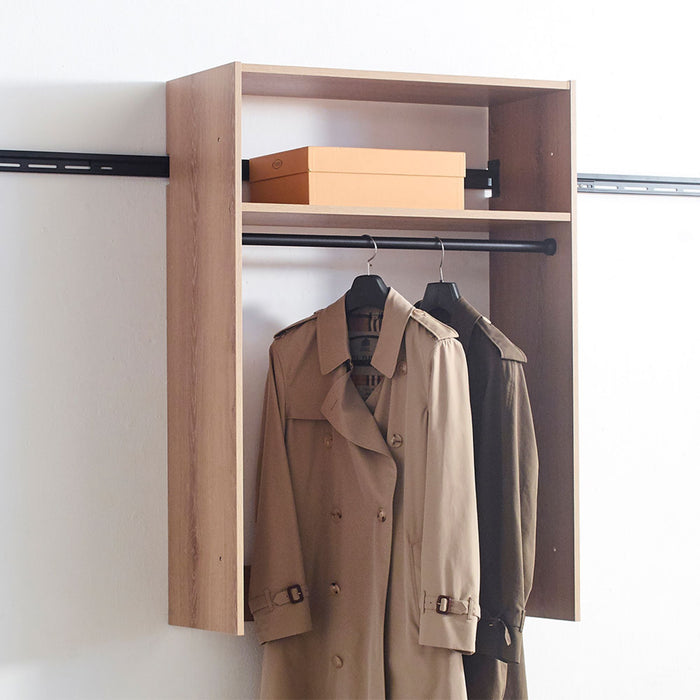 Devi - Wall Mounted Wood Closet System & Modular Units