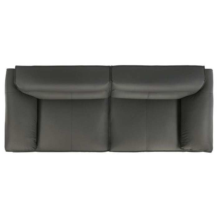 Buxton - Top Grain Leather Upholstered Sofa