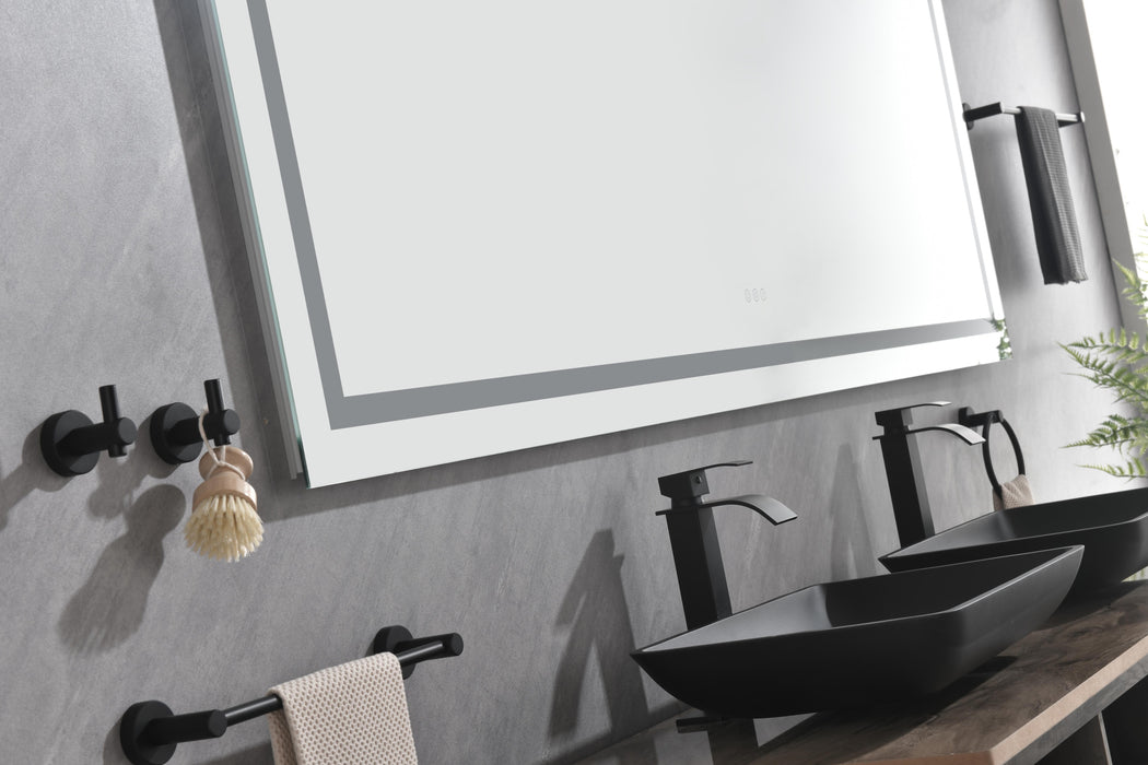 Ltl Needs To Consult The Warehouse Address 84*32 LED Lighted Bathroom Wall Mounted Mirror With High Lumen / Anti-Fog Separately Control / Dimmer Function