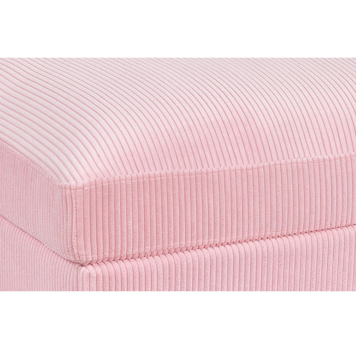 Upholstered Rectangle Ottoman