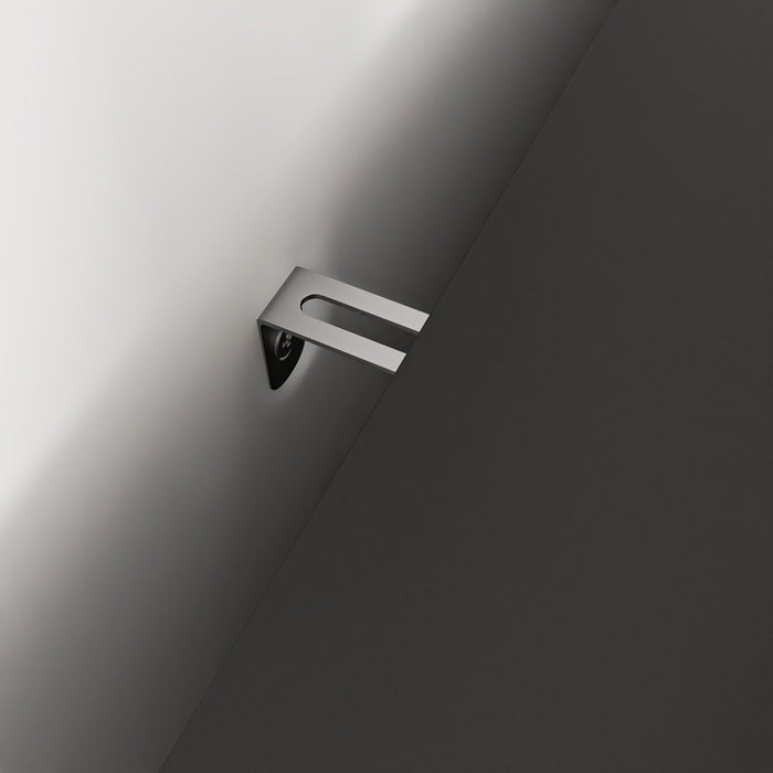 Modern Cabinet With Glass Doors And Drawer