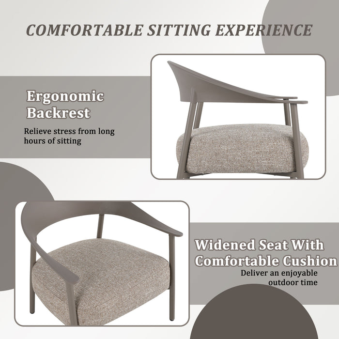 Furniture Set With Seat Cushions, Sturdy And Durable