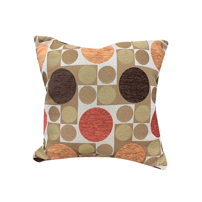 Cleavon II - Reversible Sectional Sofa & Ottoman With 2 Pillows - Red Linen