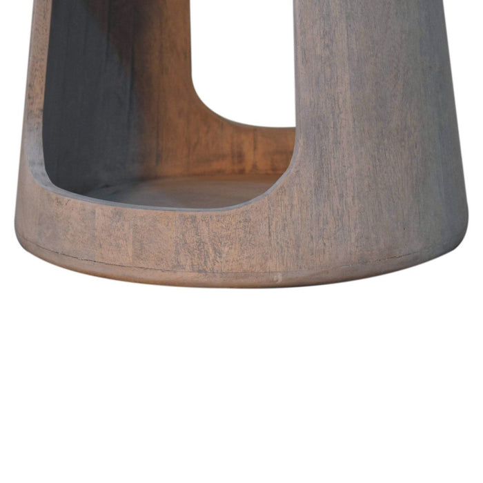 Acid - Open Side Table - Gray Ash