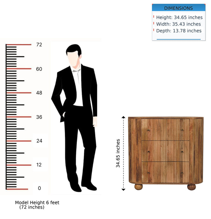 Soba - Ball Chest - Oak