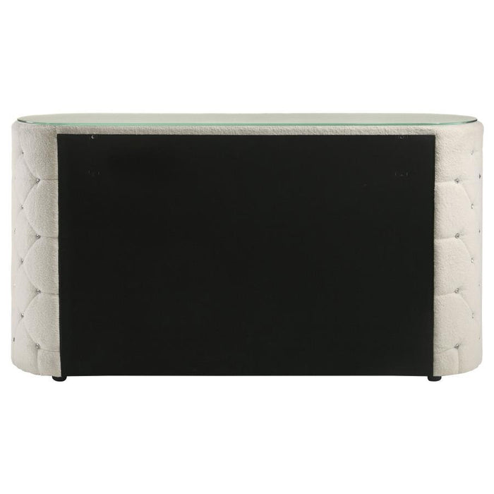 Sonya - 6-Drawer Upholstered Bedroom Dresser