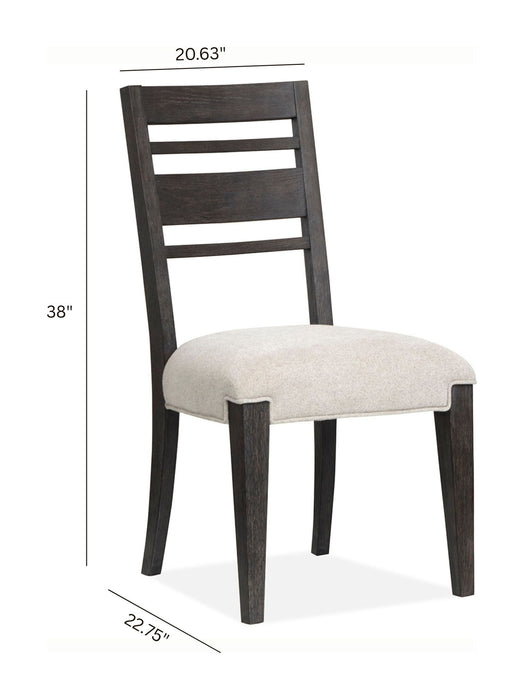 Plum Creek - Upholstered Side Chair With Wood Back (Set of 2)