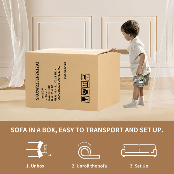 Loveseat Sofa, Compact Design For Small Spaces