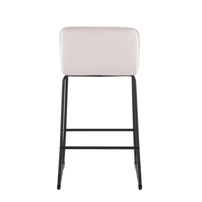 Casper - Fixed Height, Contemporary Counter Stool (Set of 2)