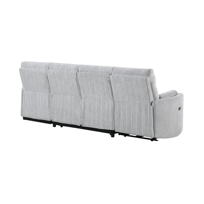 Sleeper Sofa With Storage Chaise - Gray
